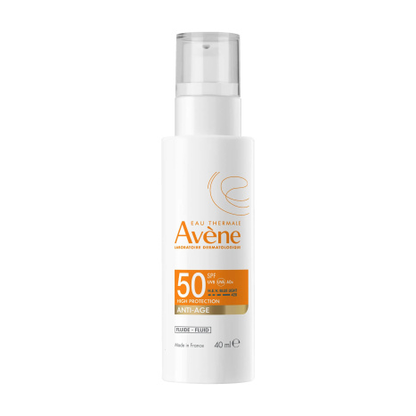 AVENE SUN SPF50 анти-ейдж флуид 40ml