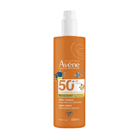 AVENE SUN SPF50+ FAMILY спрей за възрастни за лице и тяло 400ml