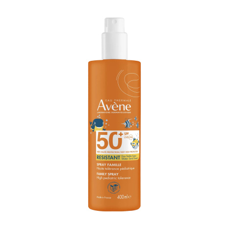 AVENE SUN SPF50+ FAMILY spray for adults for face and body 400ml