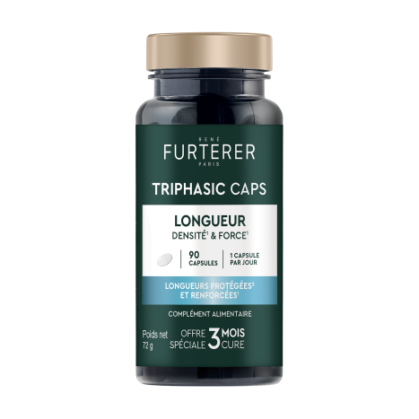 RENE FURTERER TRIPHASIC CAPS добавка за растеж на косата x 90 caps