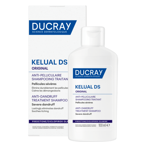 DUCRAY KELUAL DS Treating anti-dandruff anti-recurrence shampoo 100ml