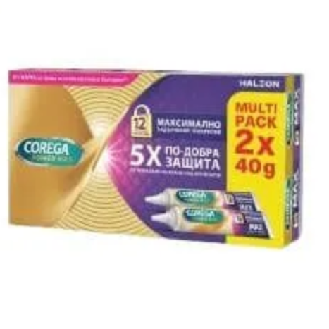 COREGA DUO MAX SEAL лепило за протези 40g 1+1
