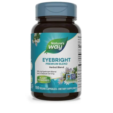NATURES WAY Herbal Eyebright x 100 caps