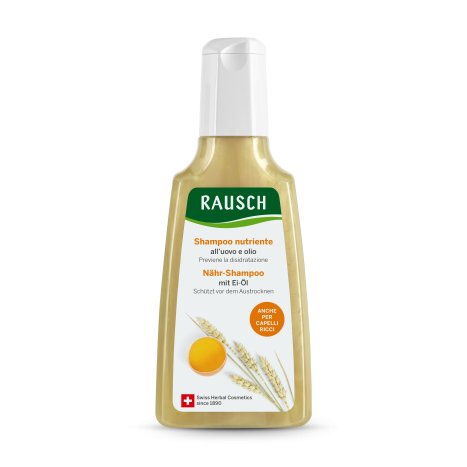 RAUSCH Nourishing shampoo for dry and dehydrated hair with egg yolk and wheat germ 200ml
