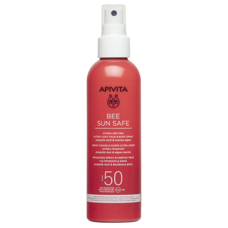 APIVITA BEE SUN SAFE Hydrating spray with an ultra-light texture for face and body SPF50 200ml