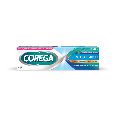 COREGA EXTRA STRONG denture adhesive 40g
