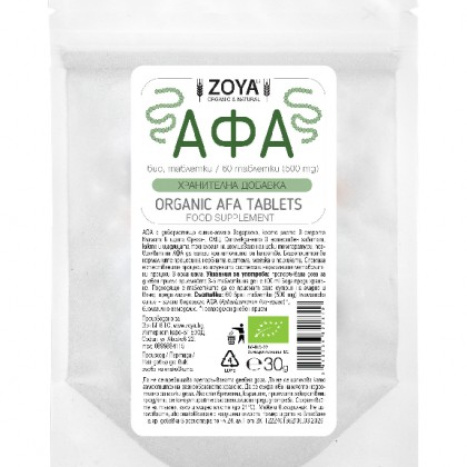 ZOYA KLAMATH Algae AFA 500mg AFA BIO brain function care x 60 tabl