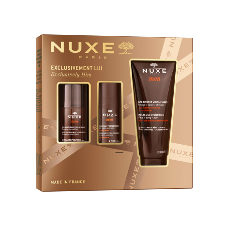 NUXE PROMO MEN хидратиращ гел 50ml + душ-гел 200ml + рол-он 50ml