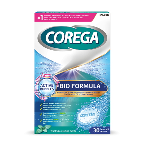 COREGA BIO FORMULA tablets for prostheses x 30