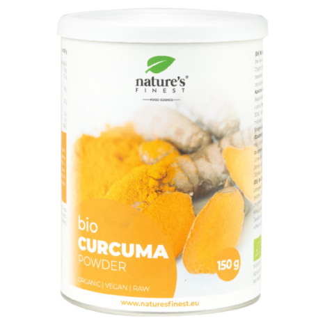 NATURE’S FINEST TURMERIC Куркума на прах БИО при възпалителни процеси 150g