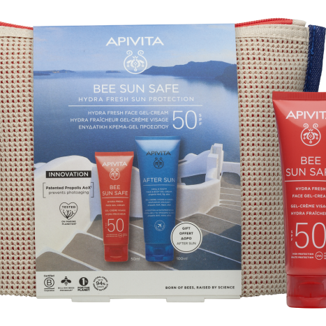 APIVITA PROMO BEE SUNNY BEE SUN SAFE SPF50 gel-cream 50ml + after-sun cream 100ml
