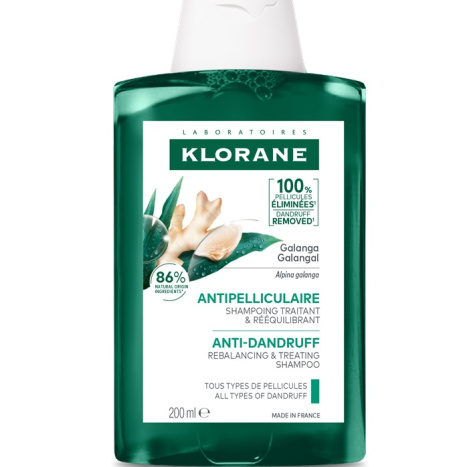 KLORANE GALANGAL Rebalancing anti-dandruff shampoo 200ml