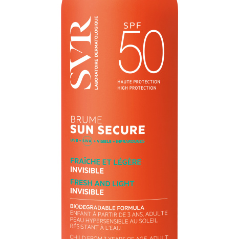 SVR SUN SECURE face and body spray SPF50+ 200ml