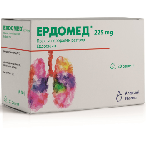 ERDOMED 225mg x 20 sash