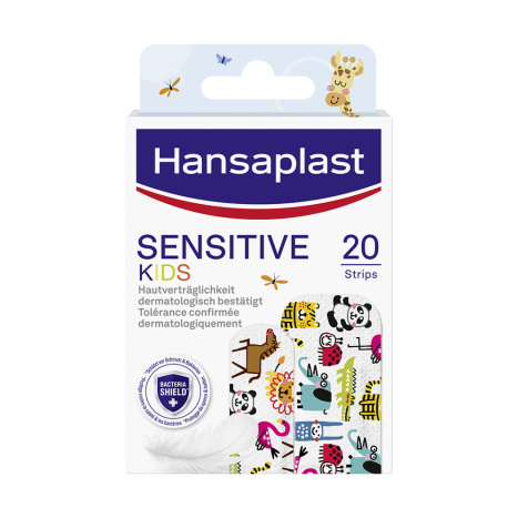 HANSAPLAST SENSITIVE children's sensitivity patch. animal skin x 20