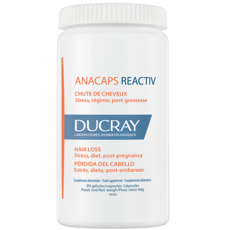 DUCRAY ANACAPS REACTIV при реактивен косопад x 90 caps