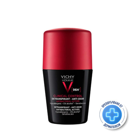 VICHY HOMME CLINICAL CONTROL рол-он дезодорант 96h 50ml