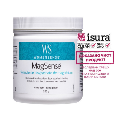 WOMENSENSE MagSense Магнезий (бисглицинат формула) пудра х 200 g