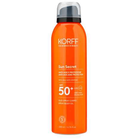 KORFF SUN SECRET Spray body emulsion SPF 50+ 200ml