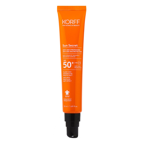 KORFF SUN SECRET Anti-Spot Face Fluid Matt Effect SPF 50+ 50ml