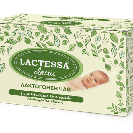 LACTESSA Classic лактогонен чай x 20