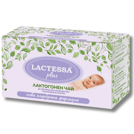 LACTESSA Plus лактогонен чай със сминдух x 20