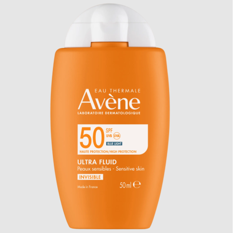 AVENE SUN ULTRA FLUID SPF50 слънцезащитен флуид много висока защита 50ml