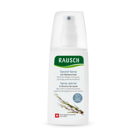 RAUSCH спрей балсам за коса против мазен пърхот с кора от върба 100ml  /12973