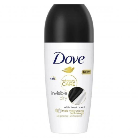 DOVE Advanced део рол-он Invisible Dry 50ml