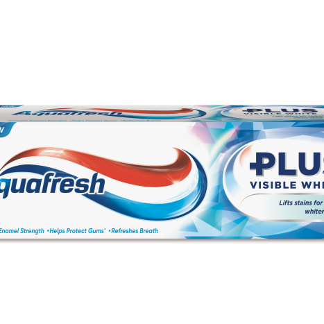 AQUAFRESH PLUS VISIBLE WHITE паста за зъби 75ml