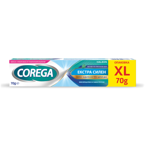COREGA EXTRA STRONG ORIGINAL лепило за протези 70g