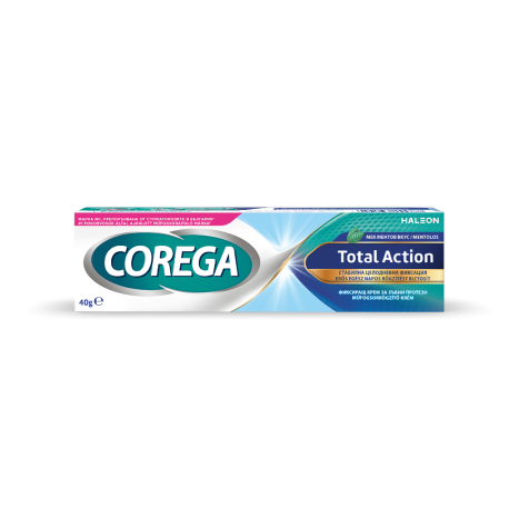 COREGA TOTAL ACTION denture adhesive 40g