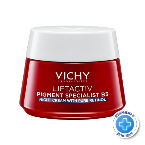 VICHY LIFTACTIVE SPECIALIST B3 night cream against hyperpigmentation spots and wrinkles 50ml