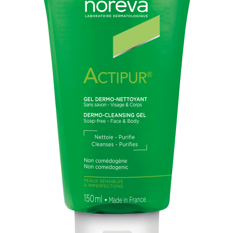 NOREVA ACTIPUR GEL Почистващ гел за мазна кожа 150 ml /P00994