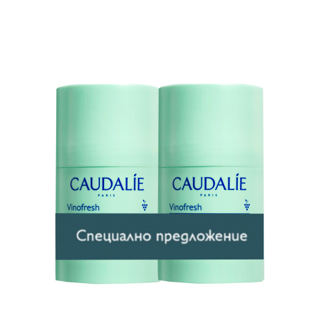 CAUDALIE DUO VINOFRESH Натурален Стик Дезодорант 50g 1+1