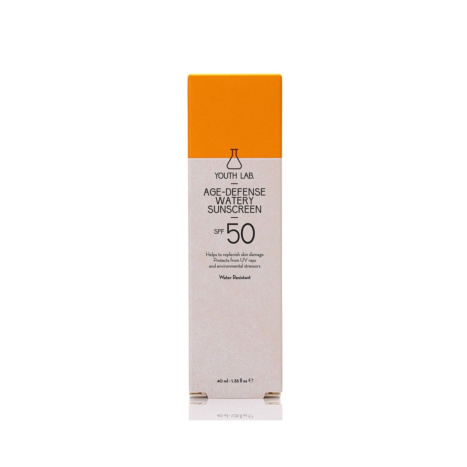 YOUTH LAB AGE DEFENSE WATERY SUNSCREEN SPF50 Слънцезащитен крем против признаци на стареене 40 ml