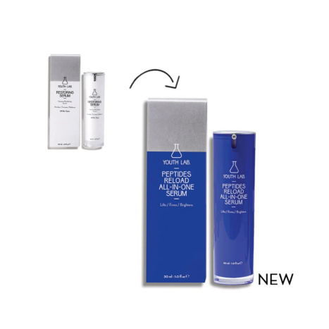 YOUTH LAB PEPTIDES RELOAD ALL IN ONE SERUM Серум при първи признаци на стареене за всички типове кожа 30 ml