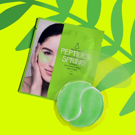YOUTH LAB PEPTIDES SPRING HYDRAGEL EYE PATCHES MONODOSE Пачове за околочният контур за хидратация x 1