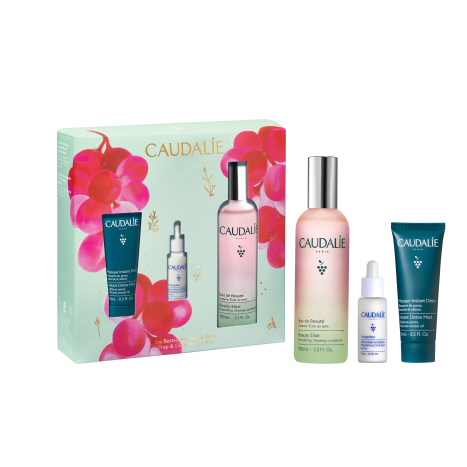 CAUDALIE PROMO Beauty Elixir 100ml + Vinoperfect Brightening Serum 10ml + Instant Detox Mask 15ml