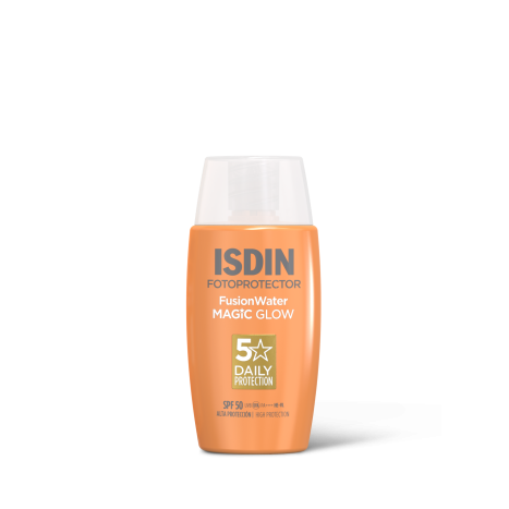 ISDIN FOTOPROTECTOR FUSION WATER MAGIC GLOW Слънцезащитен флуид с озаряващо действие SPF50 50ml