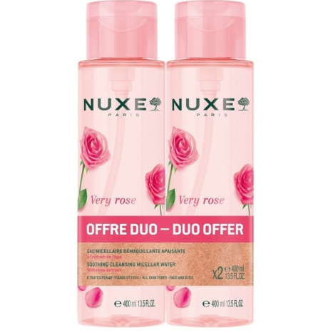 NUXE DUO VERY ROSE micellar water 400ml 1+1