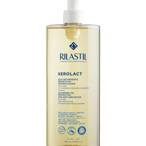 RILASTIL XEROLACT CLEANSING OIL измивно олио за суха ,склонна към атопия кожа 1000 ml