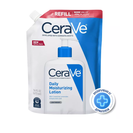CERAVE moisturizing lotion for face and body 473ml refill