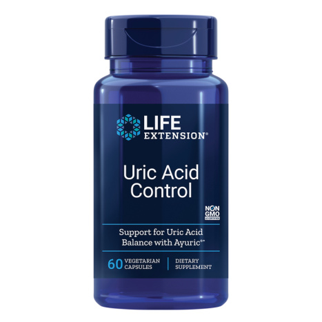 LIFE EXTENSION URIC ACID CONTROL Контрол над Пикочната киселина х 60 V caps