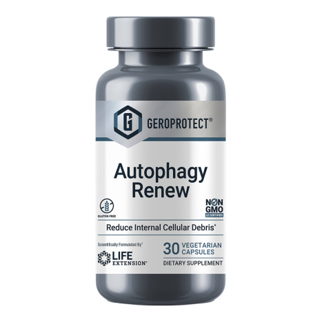 LIFE EXTENSION GEROPROTECT Autophagy Renew Антиоксидант х 30 V caps