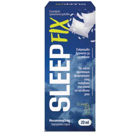 SLEEPFIX перорален спрей за спокоен сън 20ml