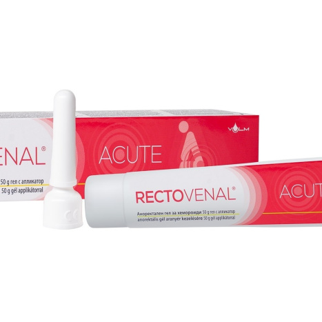 RECTOVENAL ACUTE Anorectal gel for hemorrhoids 50g
