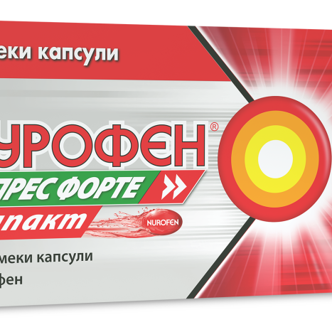 NUROFEN EXPRESS FORTE compact 400mg x 20 soft caps