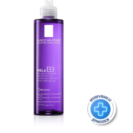 LA ROCHE-POSAY MELA B3 микропилинг почистващ против тъмни петна 200ml