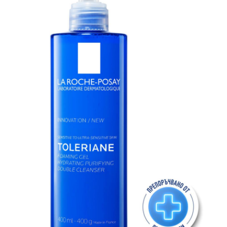 LA ROCHE-POSAY TOLERIANE hydrating, cleansing foaming gel 400ml
